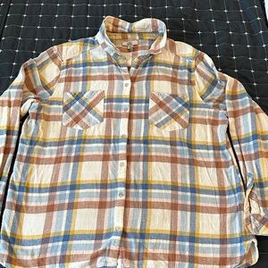 Croft & Barrow Multicolor Plaid Button-Down Shirt